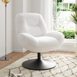 Upholstered Swivel Accent Chair