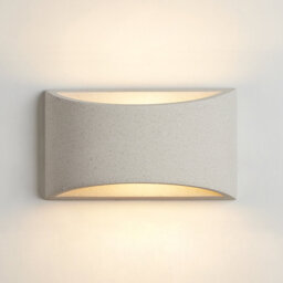 Abbaigh Ceramic Flush Mounted Sconce