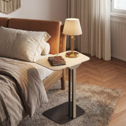 0.55 m Tall Minimalist Side Table, Versatile Design, Space-Saving