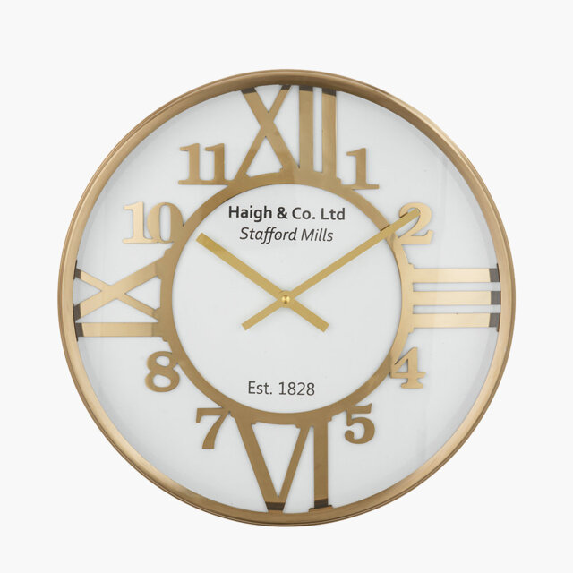 Metal Wall Clock