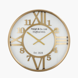 Metal Wall Clock