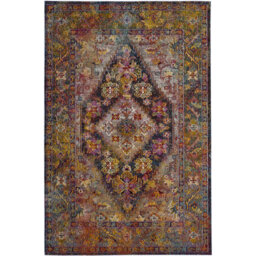 Esponga Oriental Indoor / Outdoor Area Rug