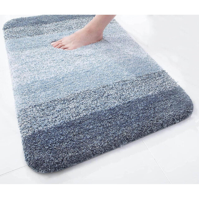 Microfiber Bath Mat, Non-Slipabsorbent Bathroom Mat