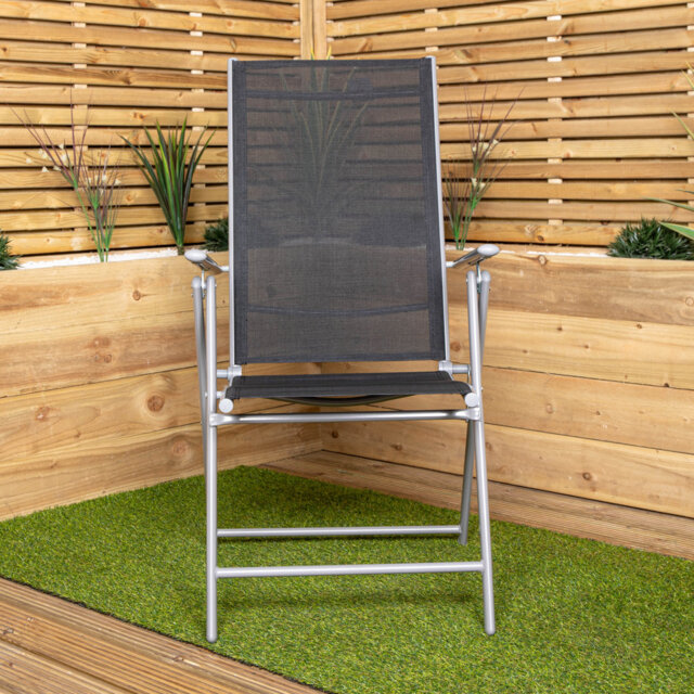 Foldable Outdoor Patio Dining Armchair