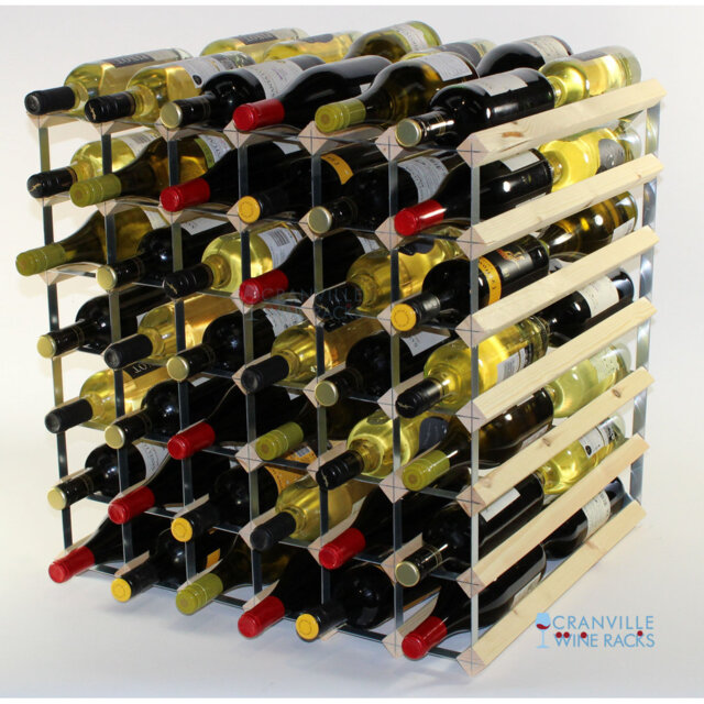 Paonia 84 Bottle Floor Wine Bottle Rack