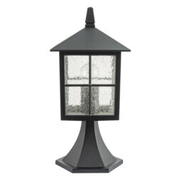 Matte Metal Bollard Light