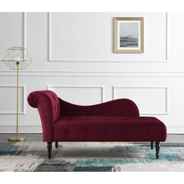 Scalise Upholstered Chaise Lounge