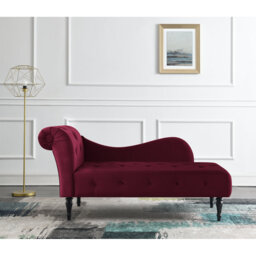 Scalise Upholstered Chaise Lounge