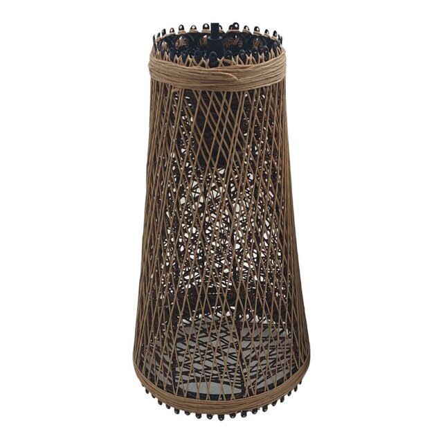 76.2cm H Metal Novelty Lamp Shade ( Uno ) in Brown