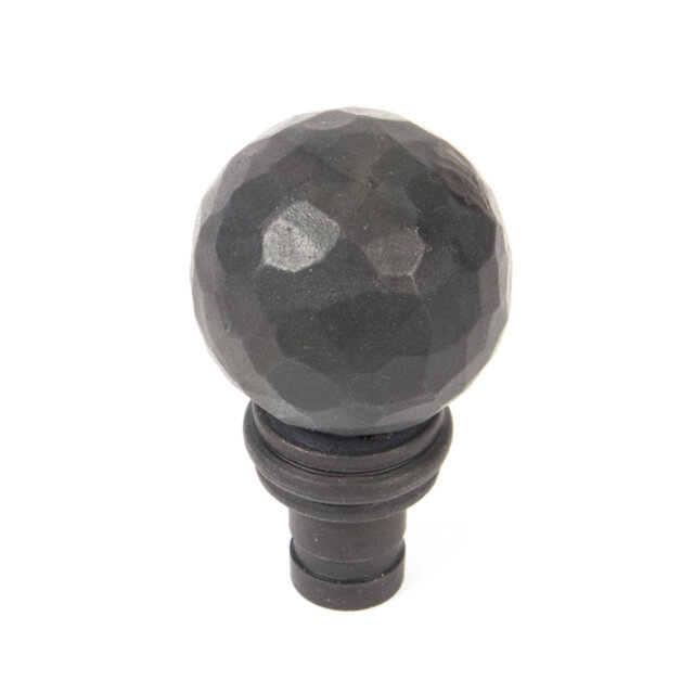 Hammered Ball Steel Finial