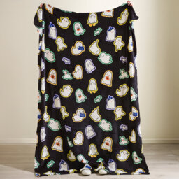 Halloween Ghosts Cosy Blanket Throw