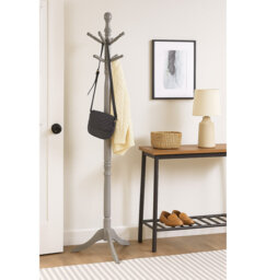 Valcour Solid Wood Freestanding 9 - Hook Coat Rack