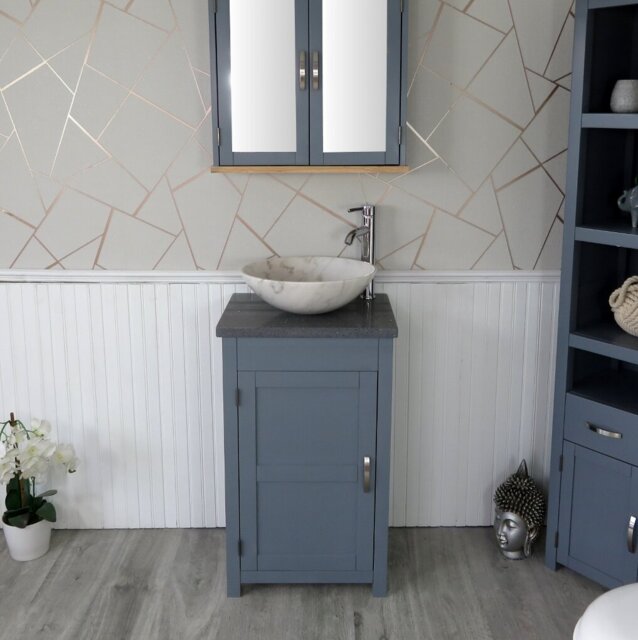 Scroggins 515mm Free-standing Cloakroom Vanity Unit