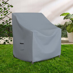 Latitude Run® Outdoor Chair Cover 18 OZ Pack Of 2 Waterproof - 100% Weather Resistant Customize Cover Stackable /Patio Chair Covers With Air Pocket &