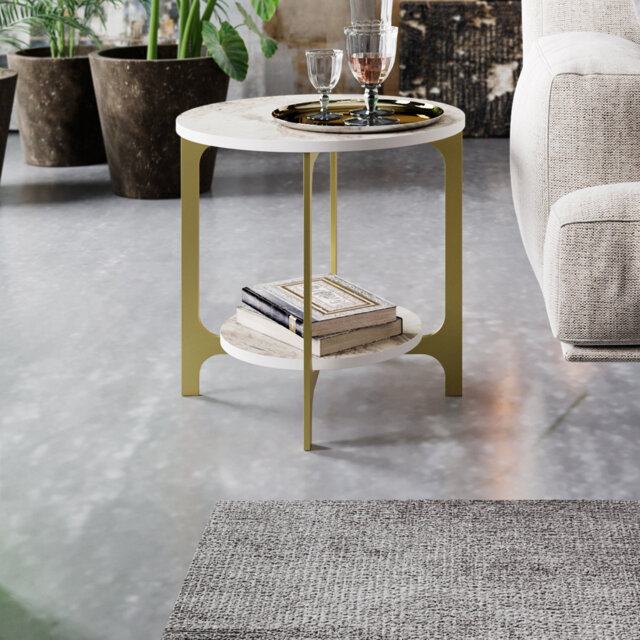 Gillham Round Side End Table
