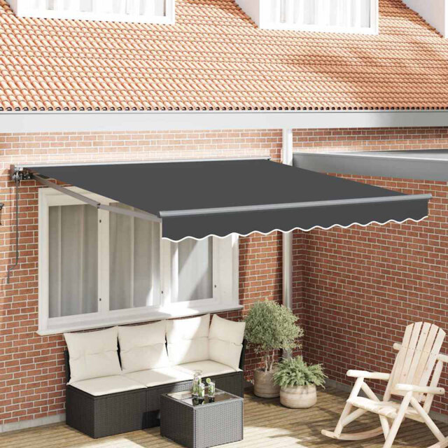 Brayden Studio Retractable Door / Window Awning