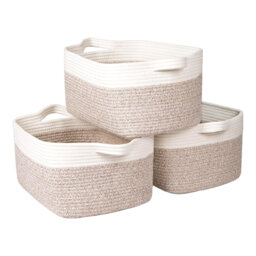 Beachcrest Home Fabric Decorative Bin