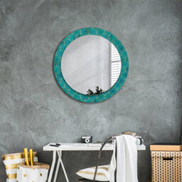 Huldar Glass Flat Wall Mirror