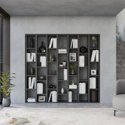 Lyon 182cm H x 197cm W Library Bookcase