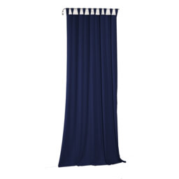 Newbury 67% Polyester And 33% Cotton Room Darkening Single Curtain Panel