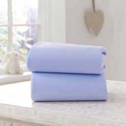 Cotton 2 - Piece Moses Basket Sheet Set