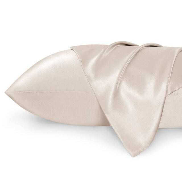 Bedsure Cooling Satin Pillowcase Envelope Closure(Set Of 2)