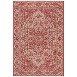 Kirkendall Geometric Hand Woven Indoor / Outdoor Area Rug