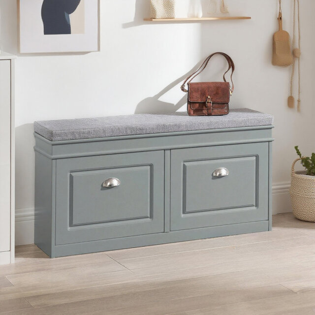 Moriah 8 Pair Shoe Bench