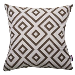 T-Open Squares Geometric Square Cushion Cover