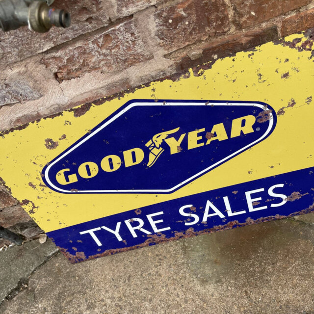 Good Year Tyres Sales Motorbike Wall DÃ©cor
