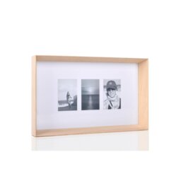 Prado Wood Bevelled Picture Frame with Mat