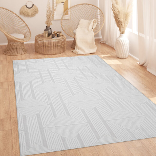 Demica Abstract Indoor / Outdoor Area Rug