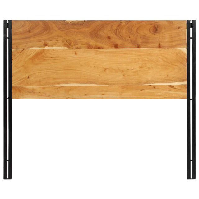 Headboard Solid Wood Acacia And Iron