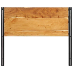 Headboard Solid Wood Acacia And Iron