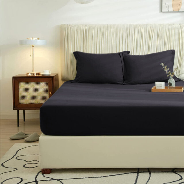 Super Soft Extra Deep Microfiber Brushed Fitted Sheet