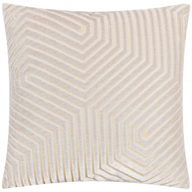 Evoke Geometric Square Cushion