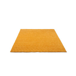 Hand Loomed Wool Gold Rug