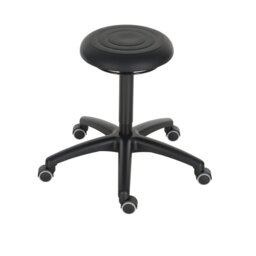 Adjustable Height Industrial Stool with Removable Casters/Wheels