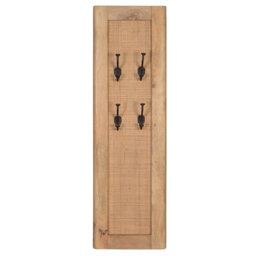 Surrender Solid Wood Wall 4 - Hook Wall Mounted Coat Rack