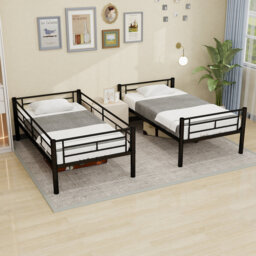Metal Bunk Bed,Space Saving Bed Frame