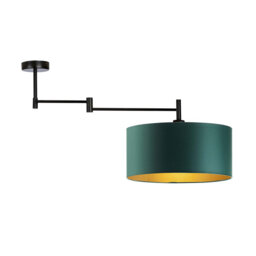 Moses Fabric Semi Flush Mount