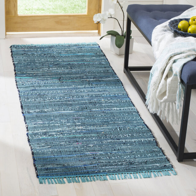 Dunkle Hand Woven Cotton Rug