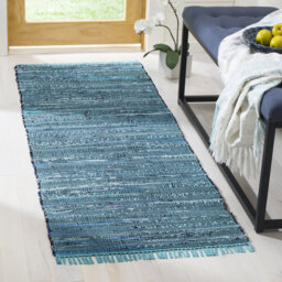 Dunkle Hand Woven Cotton Rug