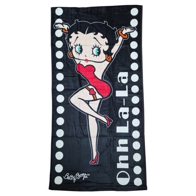 Betty Boop Ohh La La beach towel
