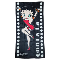 Betty Boop Ohh La La beach towel