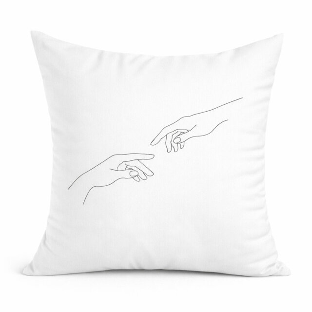 Cushion With Print & With Diamante-40cm