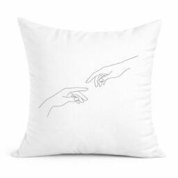 Cushion With Print & With Diamante-40cm