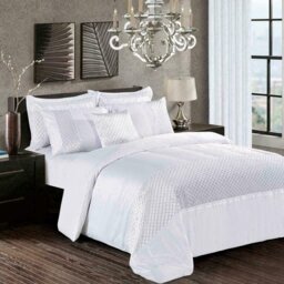 Calla Velvet Floral Duvet Cover Set with Pillowcases Included