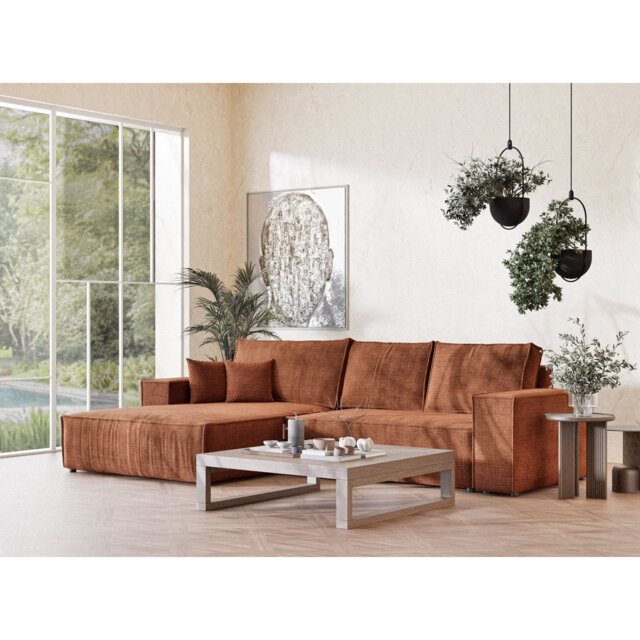 5 Seater Reclining Corner Sofa