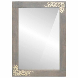 Solid Wood Rectangle Mirror